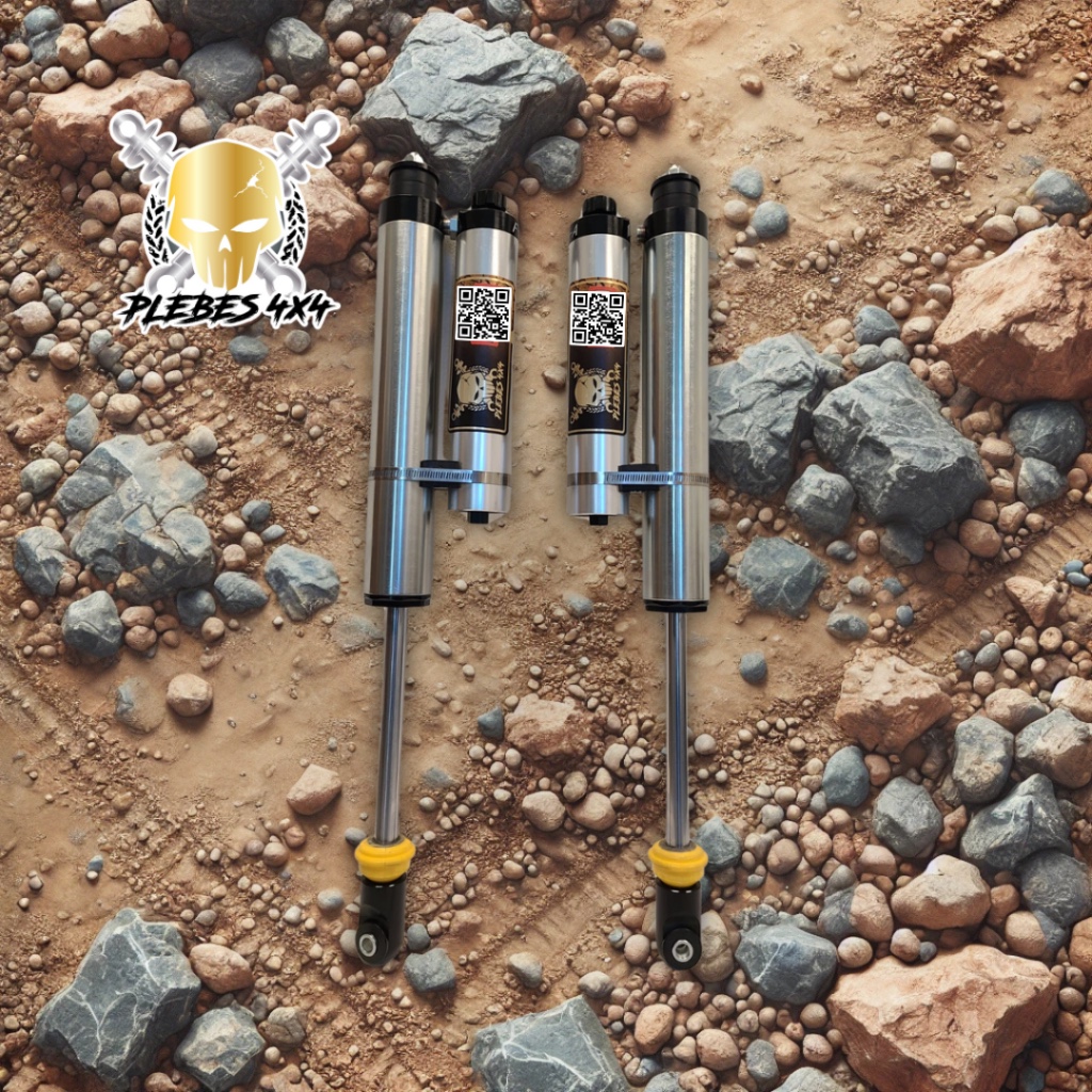 Plebes 4x4 reservoir shock pair